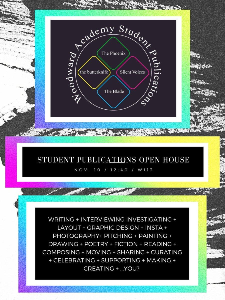 Come to Student Publications Open House