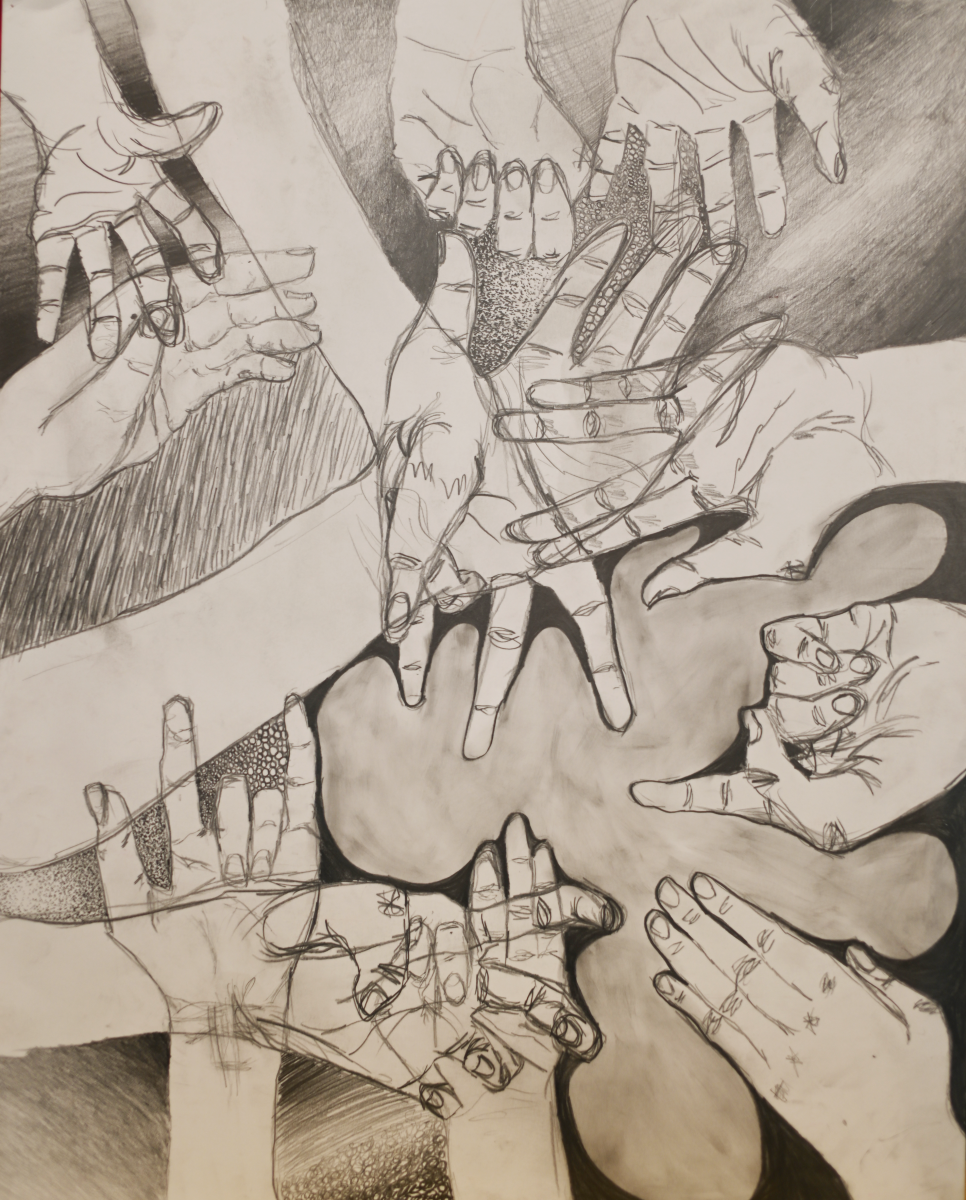 Featured Work: "Reaching Out," Devinn Grivno '25
