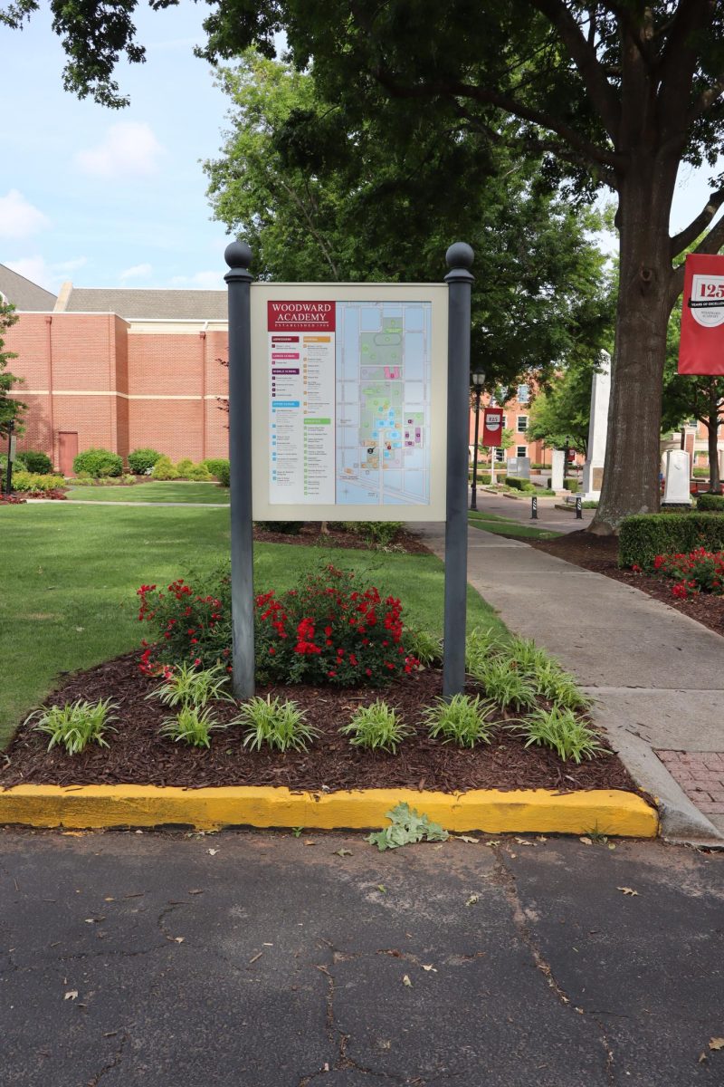 The campus maps feature the names of all Upper School, Middle School and Lower School buildings. Photo credit Daniela Palatchi