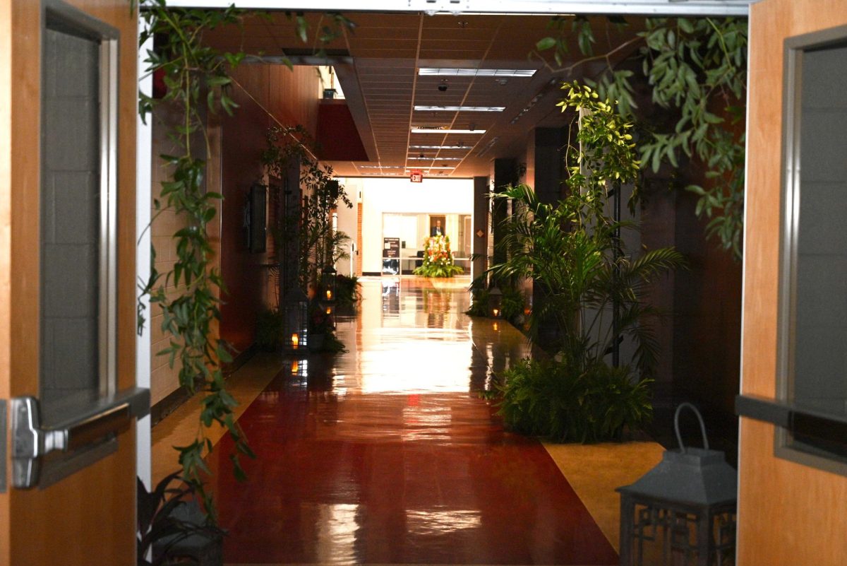 April 18, 2026--Where the hallway turned into a hidden garden, and for one night, everything felt a little more magical. Photo credit Alex Piazza ’28
