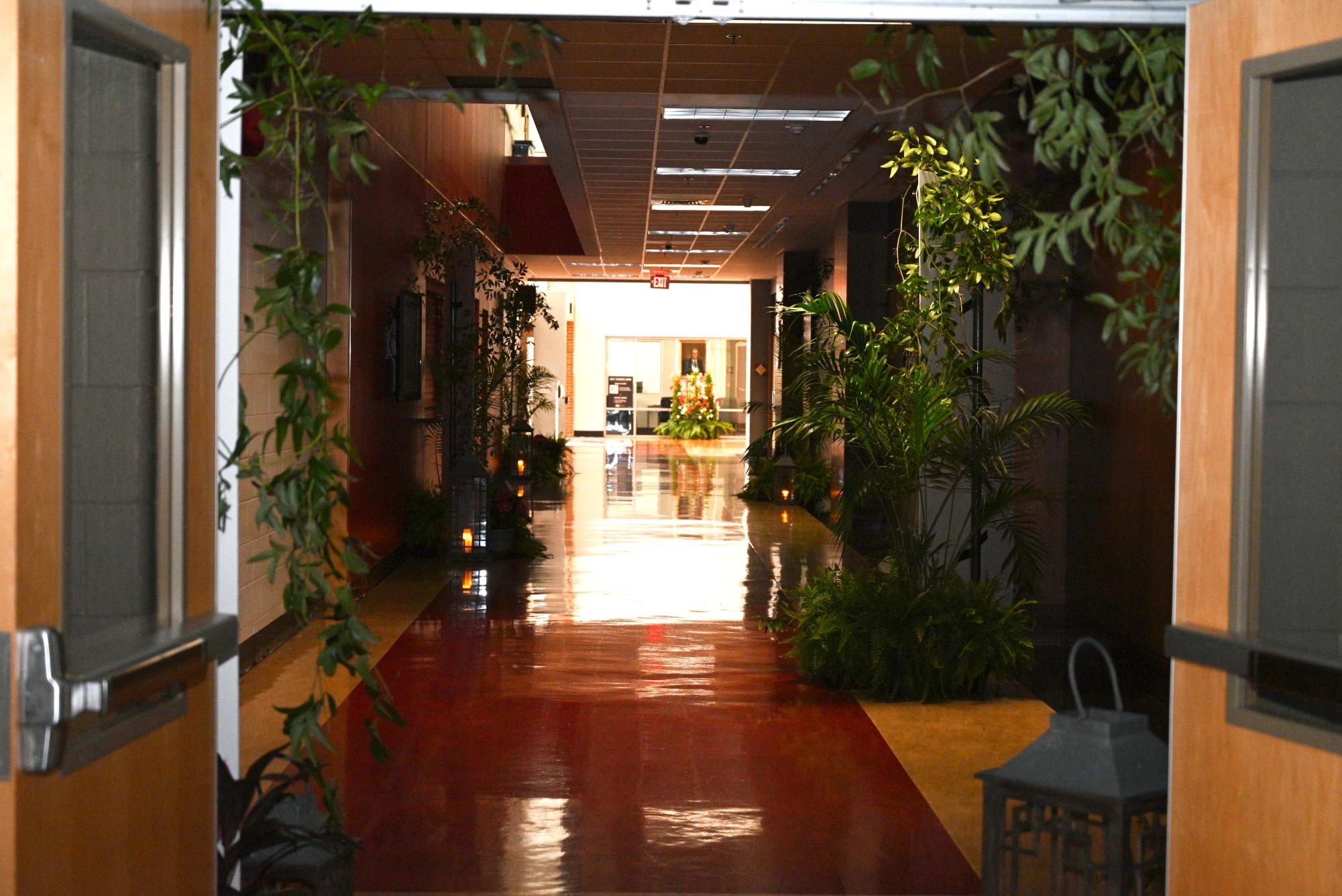 April 18, 2026--Where the hallway turned into a hidden garden, and for one night, everything felt a little more magical. Photo credit Alex Piazza ’28
